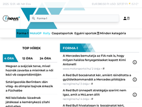 'f1.inews.hu' screenshot
