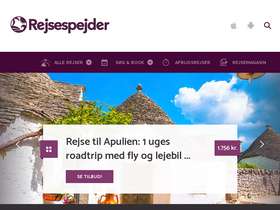 'rejsespejder.dk' screenshot