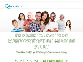 'tandarts.nl' screenshot