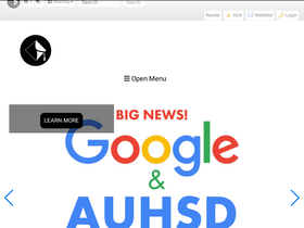 'auhsd.us' screenshot