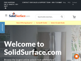 'solidsurface.com' screenshot