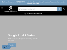 'connecteddevices.co.za' screenshot