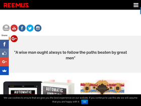 'reemusboxing.com' screenshot