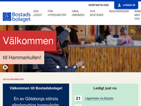 'bostadsbolaget.se' screenshot