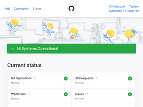 'githubstatus.com' screenshot