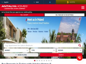 'antalyahomes.com' screenshot