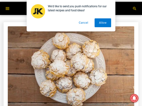 'janeskitchenmiracles.com' screenshot