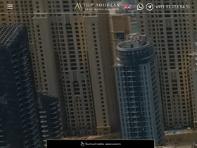 'topaddress.ae' screenshot