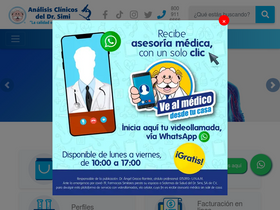 'ssdrsimi.com.mx' screenshot