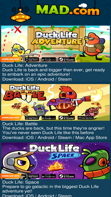 Duck Life 3 🕹️ Play Online on ABCya 3