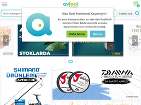 'avfoni.com' screenshot