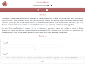 'technologyto.com' screenshot