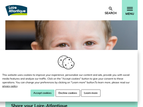 'loire-atlantique.fr' screenshot
