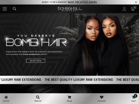 bombshellbundles.co homepage screenshot