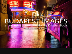 budapestimages.com homepage screenshot