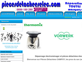 'piecesdetacheeselec.com' screenshot