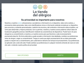 'latiendadelalergico.com' screenshot