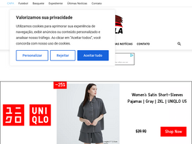'diariodofla.com.br' screenshot
