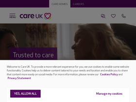 'careuk.com' screenshot