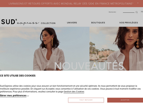 'sudexpress.fr' screenshot