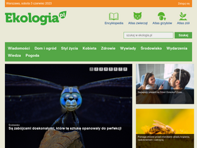'ekologia.pl' screenshot