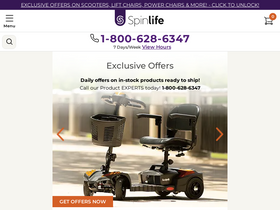 'spinlife.com' screenshot