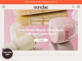 Sundae Body website screenshot