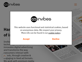 'invibes.com' screenshot