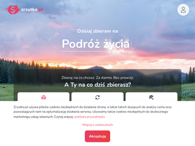'zrzutka.pl' screenshot