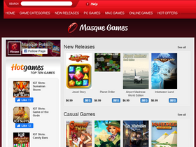 'masque.com' screenshot
