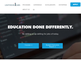 'lighthouselabs.ca' screenshot