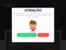 'elojobhigh.com.br' screenshot