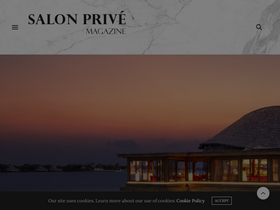 'salonprivemag.com' screenshot