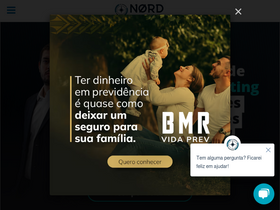 'nordresearch.com.br' screenshot