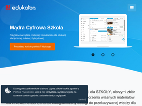 'edukator.pl' screenshot