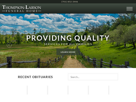 'thompsonlarson.com' screenshot