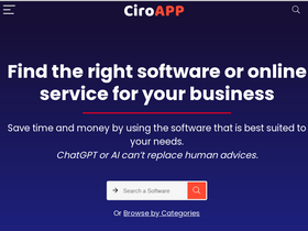 'ciroapp.com' screenshot