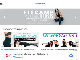 'gymvirtual.com' screenshot