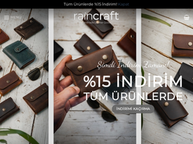 raincraft.com.tr homepage screenshot