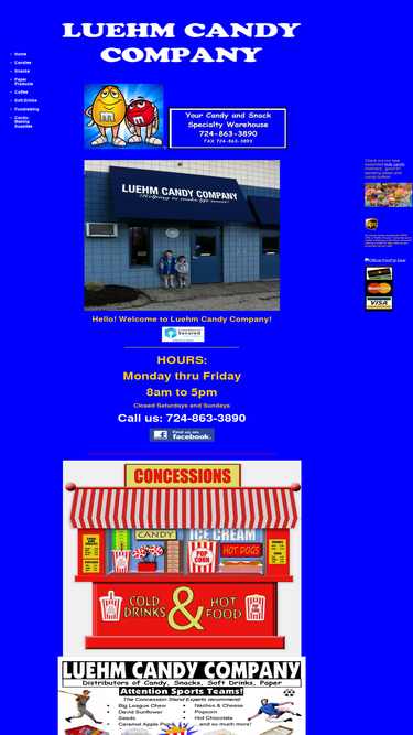 luehmcandy.com