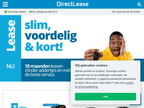 'directleaseprivate.nl' screenshot