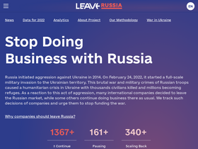 'leave-russia.org' screenshot