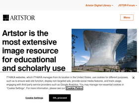 'artstor.org' screenshot