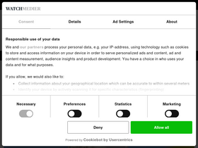 'watchmedier.dk' screenshot