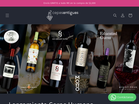 cepasantiguas.com homepage screenshot