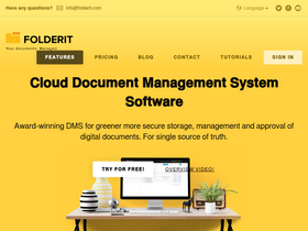 'folderit.com' screenshot