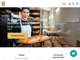 'nbu.uz' screenshot