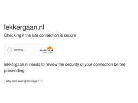 'lekkergaan.nl' screenshot