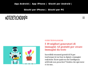 'notizietecnologia.it' screenshot
