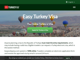'easyturkeyvisa.com' screenshot